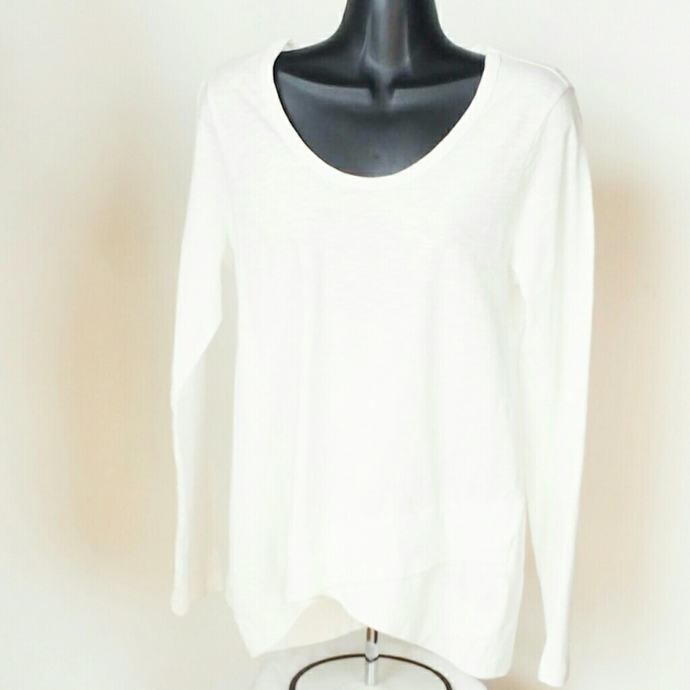 Sundance white Women's Asymmetrical Blouse